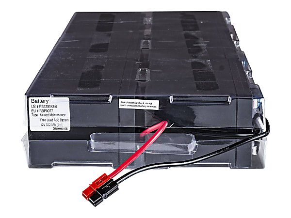 CyberPower RB1290X6B - UPS battery string - 6 x battery - lead acid - 9 Ah - for P/N: BP72V60ART2U