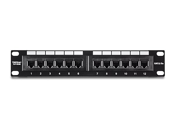 TRENDnet - Patch panel - CAT 5e - 12 ports