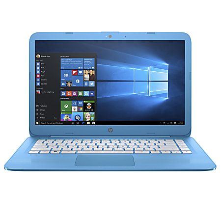 HP Stream 14-cb140nr Laptop, 14" Screen, Intel® Celeron®, 4GB Memory, 64GB eMMC, Windows® 10 S