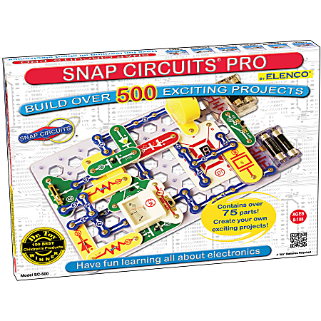 Snap Circuits Arcade, Elenco