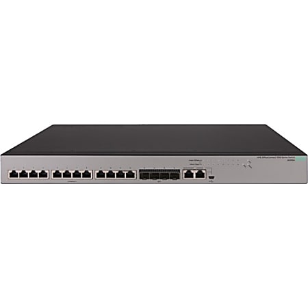 HPE OfficeConnect 1950 12XGT 4SFP+ Switch - 12 Ports - Manageable - 10 Gigabit Ethernet - 10GBase-T, 10GBas - JH295AABA