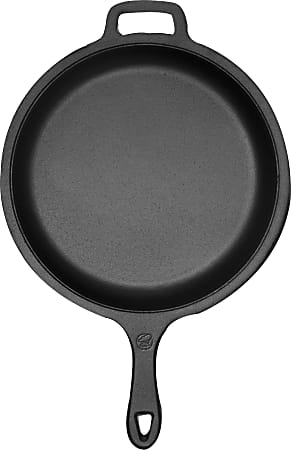 Commercial Chef 3 qt Cast Iron Dutch Oven with Skillet Lid CHFL3CC