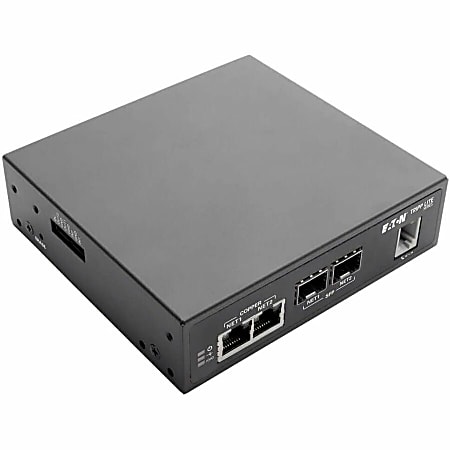 Tripp Lite 8-Port Console Server with Built-In Modem Dual GbE NIC 4Gb Flash and Dual SFP - Twisted Pair - B0930082E4UM