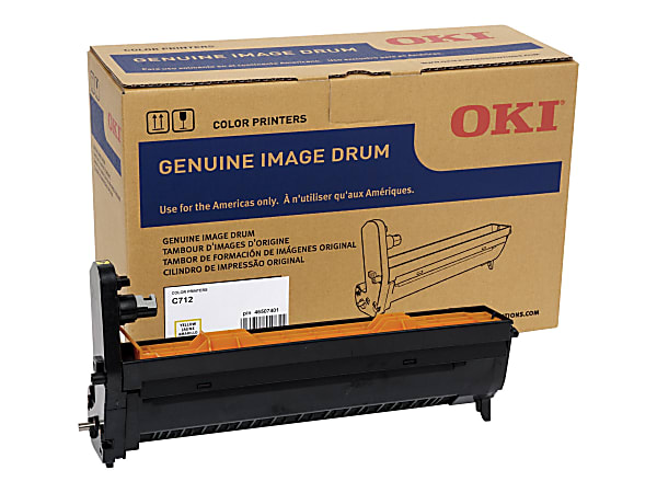 OKI - Yellow - original - drum kit - for C712dn