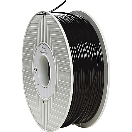Verbatim PLA 3D Filament 3mm 1kg Reel - Black - Black