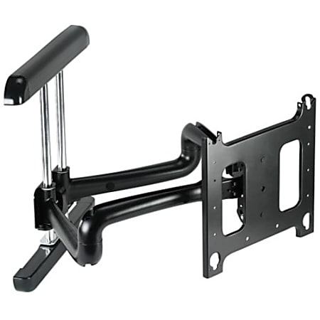 Chief 37" Single Arm Extension TV Wall Mount - For Displays 42-86" - Black - Height Adjustable - 42" to 71" Screen Support - 200 lb Load Capacity