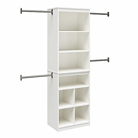Ameriwood Home SystemBuild Closet Storage System 76 58 H x 95 716