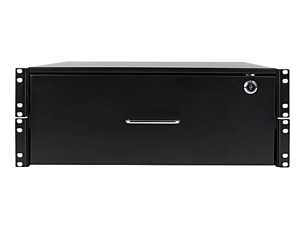 Eaton Tripp Lite Series 4U Locking Rackmount Storage Drawer Rack Enclosures/ Open Frame - Rack storage drawer - black - 4U - 19"
