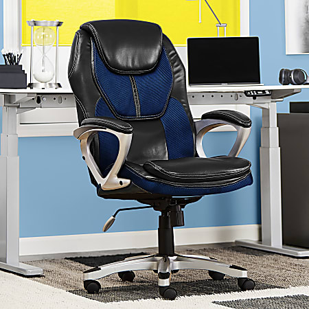 Mesh and leather clearance office chair