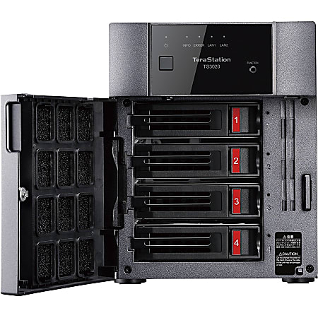 Buffalo TeraStation 3420DN Desktop 8 TB NAS Hard Drives Included 