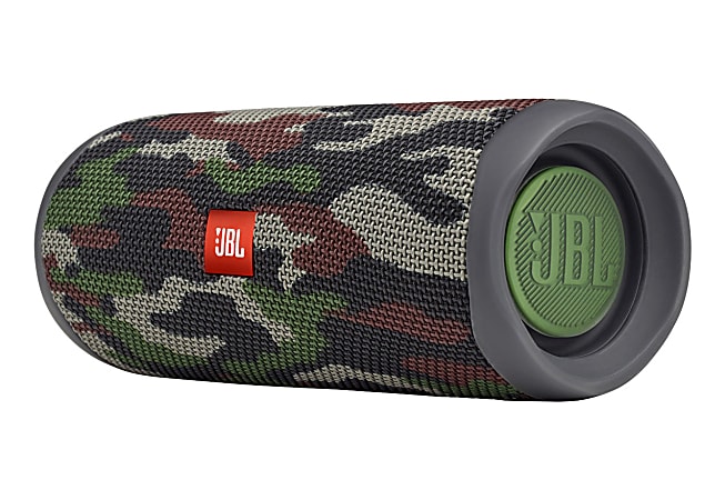 JBL Flip 5 Portable Waterproof Speaker, Squad, JBLFLIP5SQUADAM-Q