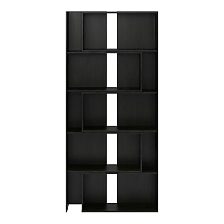 Ameriwood™ Home Transform 5-Shelf Expandable Bookcase, Black