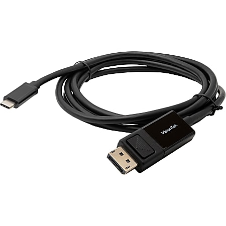 VisionTek USB-C to DisplayPort 1.4 Bi-Directional 2M Active Cable (M/M), 6.6 Ft