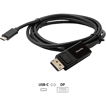 VisionTek Mini DisplayPort To DisplayPort 2M Active Cable (M/M) | USA