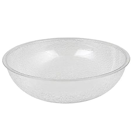 Cambro Round Serving/Salad Bowls, 5.8-Quart, Clear, Pack Of