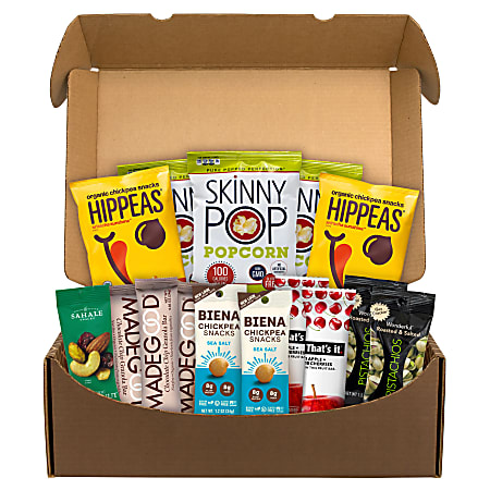 Snack Box Pros Vegan Snack Box, Pack Of