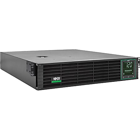 Eaton Tripp Lite Series SmartPro UPS, Lithium Battery Backup - 120V 3kVA Line Interactive, 2U, Sine Wave, LCD - SMART3000RM2UL