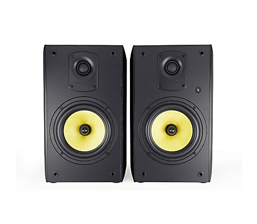 Thonet & Vander KUGEL 2.0 Wooden 70W Bluetooth® KUGEL Speakers, Black, Pack Of 2 Speakers