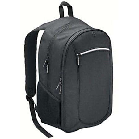 Toshiba Notebook Backpack Top loading Polyester Black - Office Depot