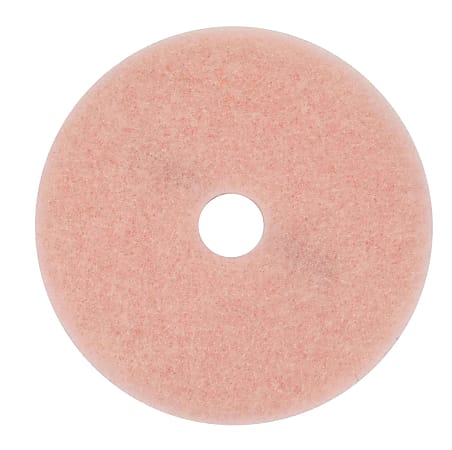 3M&trade; Ultra High-Speed Eraser&trade; 3600 Floor Burnishing Pads, 27 1/4", Pink, Pack Of 5 Pads