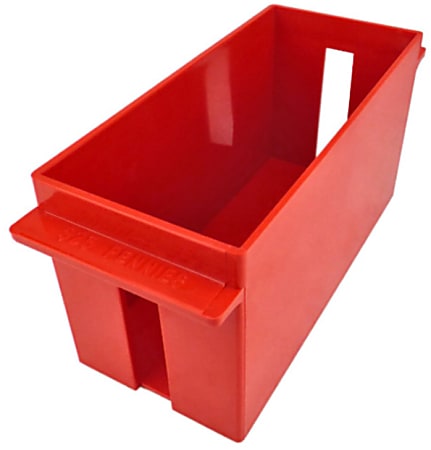 Control Group Extra-Capacity Coin Tray, Pennies, Red