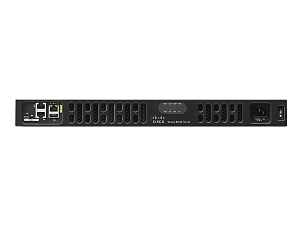 Cisco Integrated Services Router 4331 - Voice Security Bundle - router 1GbE - WAN ports: 3 - rack-mountable