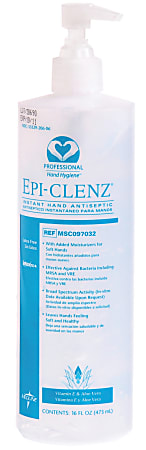 Epi-Clenz® Instant Hand Sanitizer, 16 Oz, Case Of 12