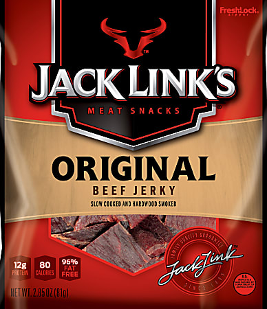 Jack Link's Beef Jerky, Original, 2.85 Oz