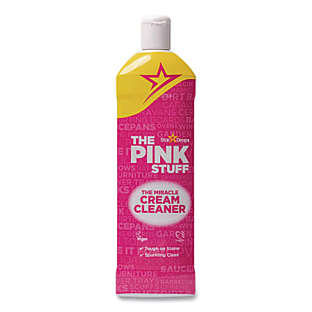 The Pink Stuff Miracle Cream Cleaner, Fruity Scent, 16.9 oz Bottle