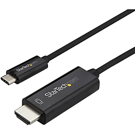 StarTech.com USB C To HDMI Cable, 3.3'