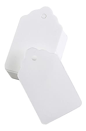 Details about   Office Depot Merchadise Price Tags White #5-1-3/32" x 1-3/4" 500 Count 