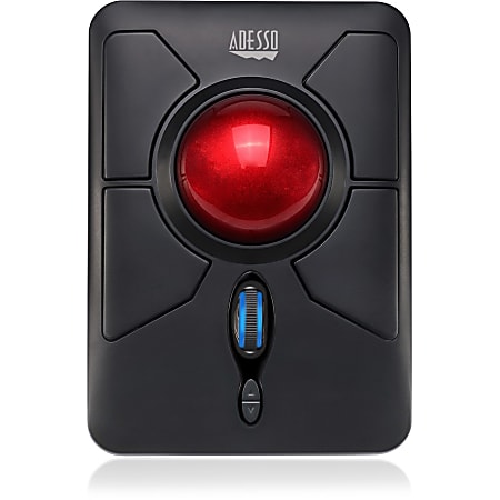 Adesso® iMouse T50 Wireless Programmable Ergonomic Trackball Mouse