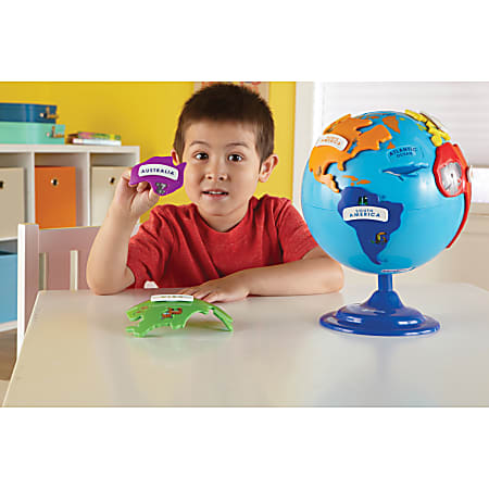 Learning resources deals puzzle globe