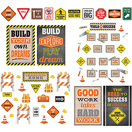 Teacher Created Resources Class Board Decorative Set - Sturdy, Durable, Damage Resistant - 1.50" Height x 18" Width x 3.25" Length - Multicolor - 1 Set