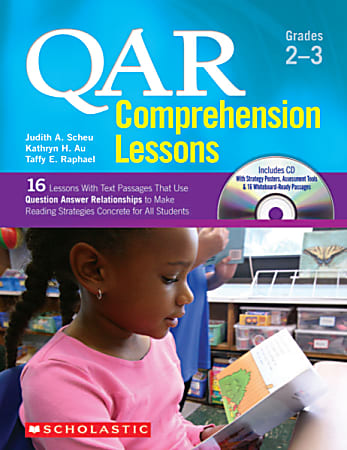 Scholastic QAR Comprehension Lessons, Grades 2&ndash;3