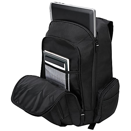 Targus Backpack With 15.6 LaptopTablet Pocket Black - Office Depot