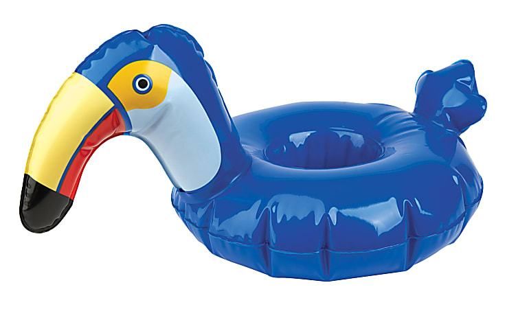 Office Depot® Brand Inflatable Cup Holder, 16 Oz, Toucan
