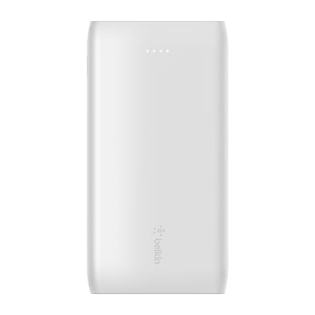 Belkin® 10K 18W USB-C PD + 12W USB-A Power Bank, White