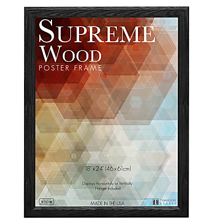 Timeless Frames® Supreme Picture Frame, 18" x 24", Black