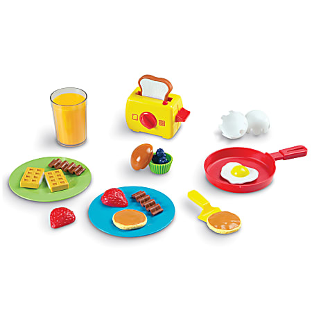Learning Resources Pretend And Play Rise And Shine Breakfast Set, Pre-K To Grade 2