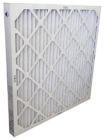 Tri-Dim Pro Pleated HVAC Air Filters, MERV 13, 12"H x 20"W x 2"D, 6PK