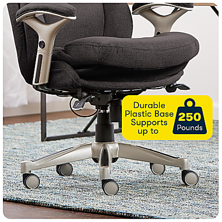 Serta works ergonomic executive office chair with back best sale in motion technology