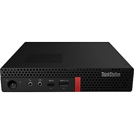 Lenovo ThinkStation P330 30CF000KUS Workstation - 1 x Intel Hexa-core (6 Core) i7-8700T 2.40 GHz - 16 GB DDR4 SDRAM RAM - 512 GB SSD - Tiny - Windows 10 Pro 64-bit - NVIDIA Quadro P620 2 GB Graphics - English (US) Keyboard - Ethernet - Wireless LAN
