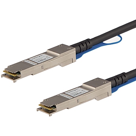 StarTech.com Cisco QSFP-H40G-ACU10M Compatible QSFP+ Direct-Attach Twinax Cable, 33'