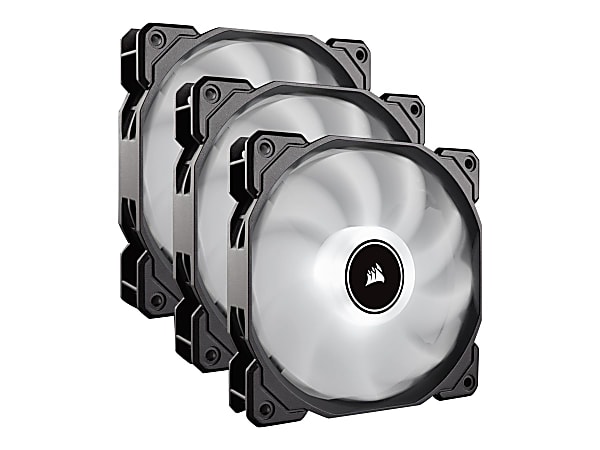CORSAIR Air Series LED AF120 (2018) - Case fan - 120 mm - white (pack of 3)