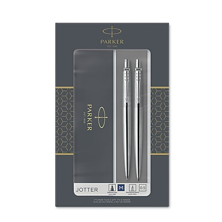 Parker® Jotter Duo Ballpoint Pen And Mechanical Pencil Gift Set