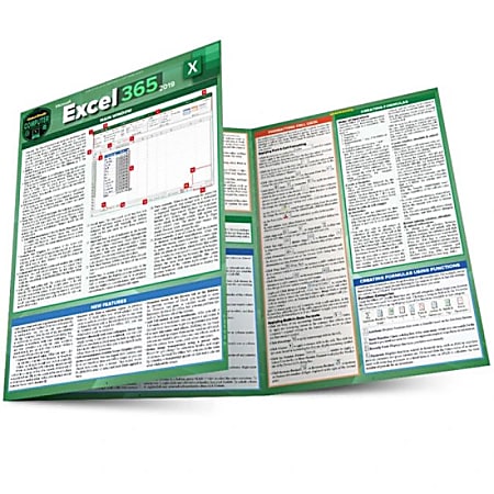 QuickStudy Guide, Microsoft Excel 365, Total Qty 1