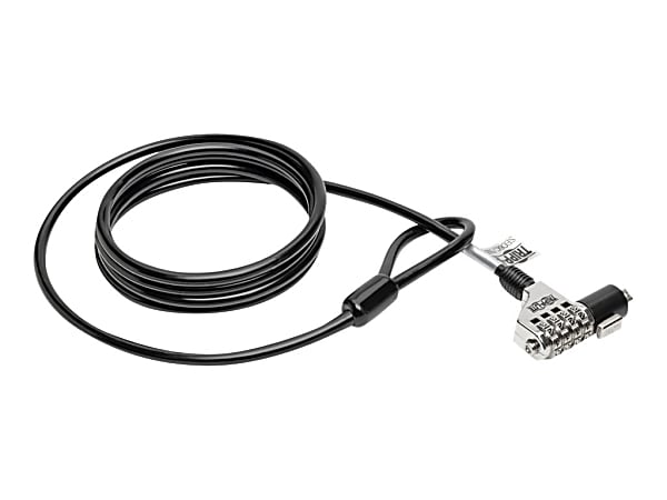 Anti theft cable lock clearance
