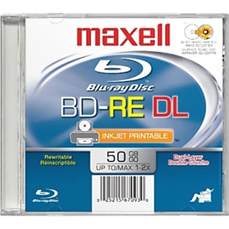 Maxell 2x BD-RE Double Layer Media
