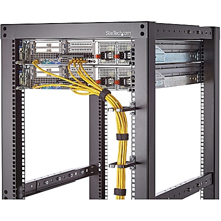 Hook and loop cable management store
